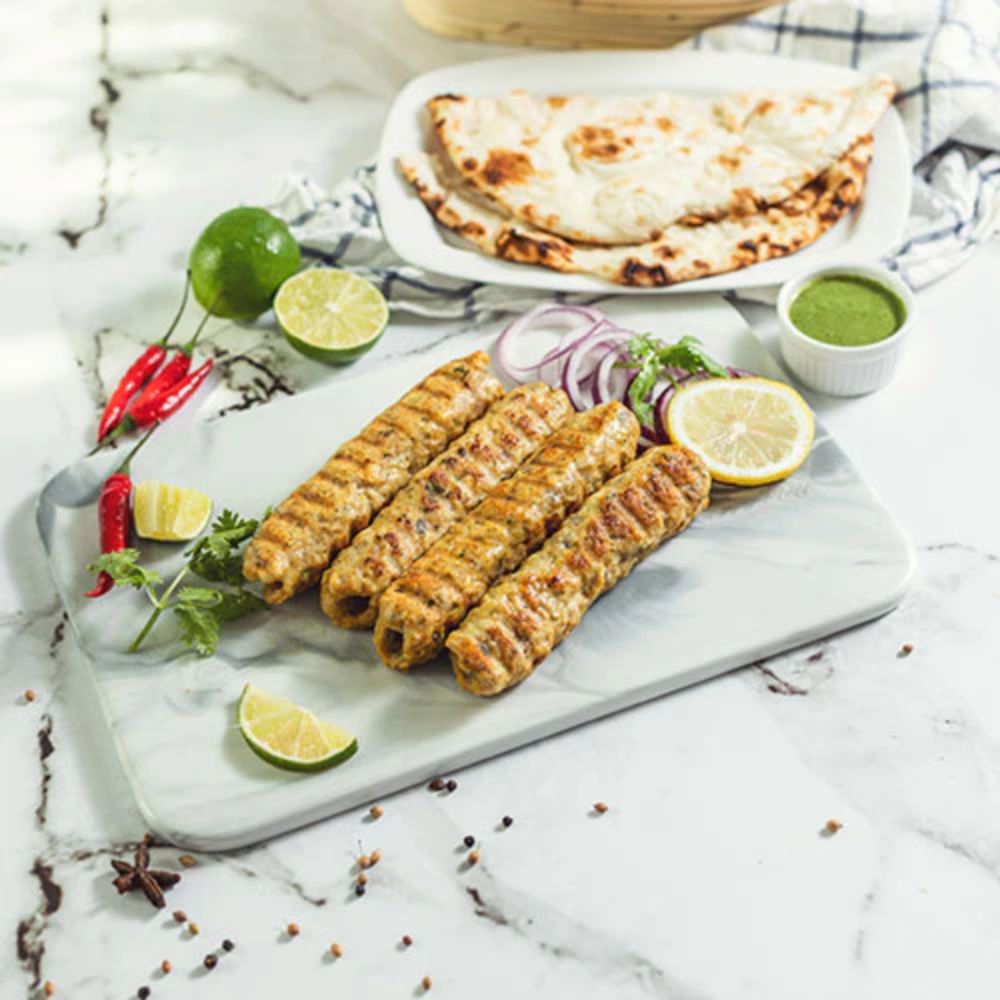 Chicken Seekh Kabab (2 Plate)