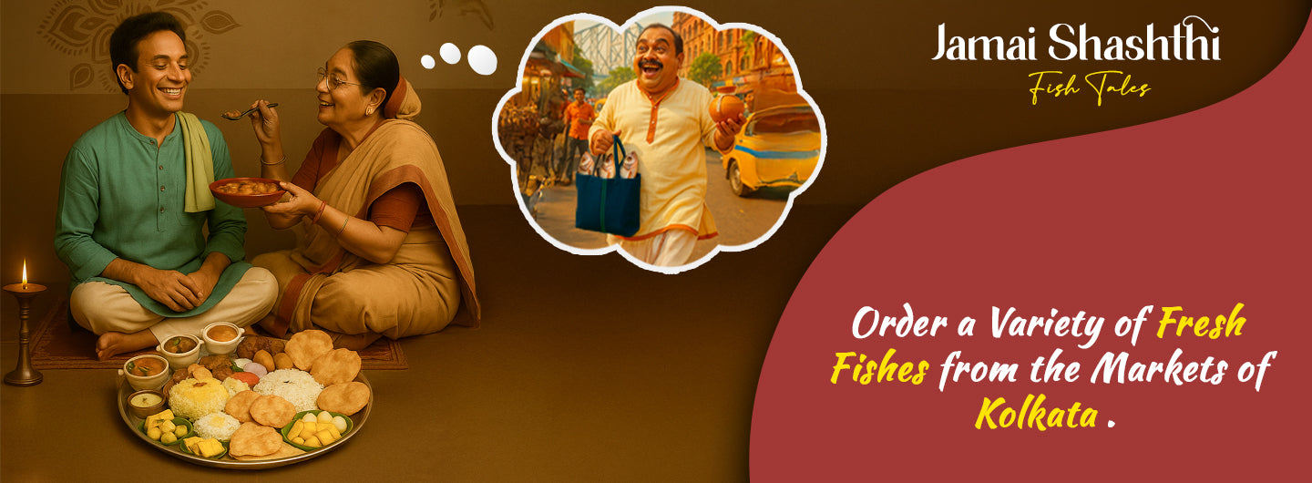 Jamai Shashthi in Bangalore — With Fresh Fish from Kolkata!*
