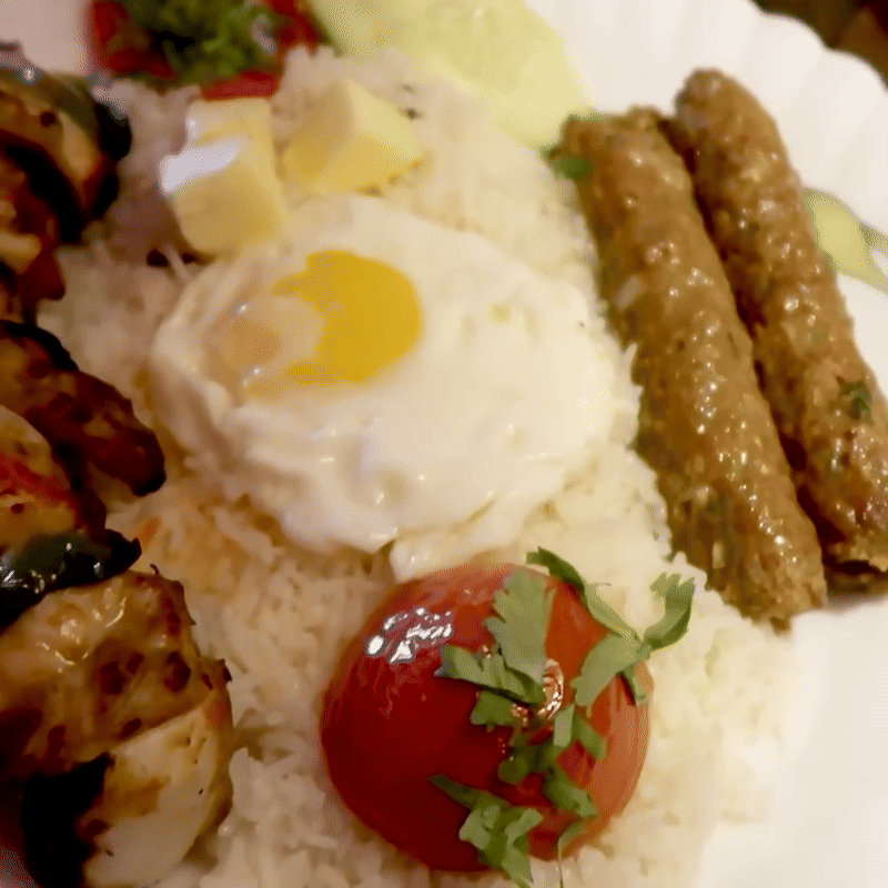 Chicken Chelo Kebab