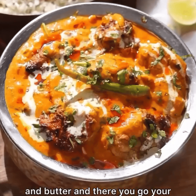 Chicken Tikka Butter Masala (6 Pieces)