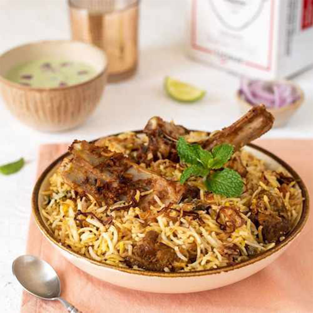 Mutton Biryani ( Half Plate )