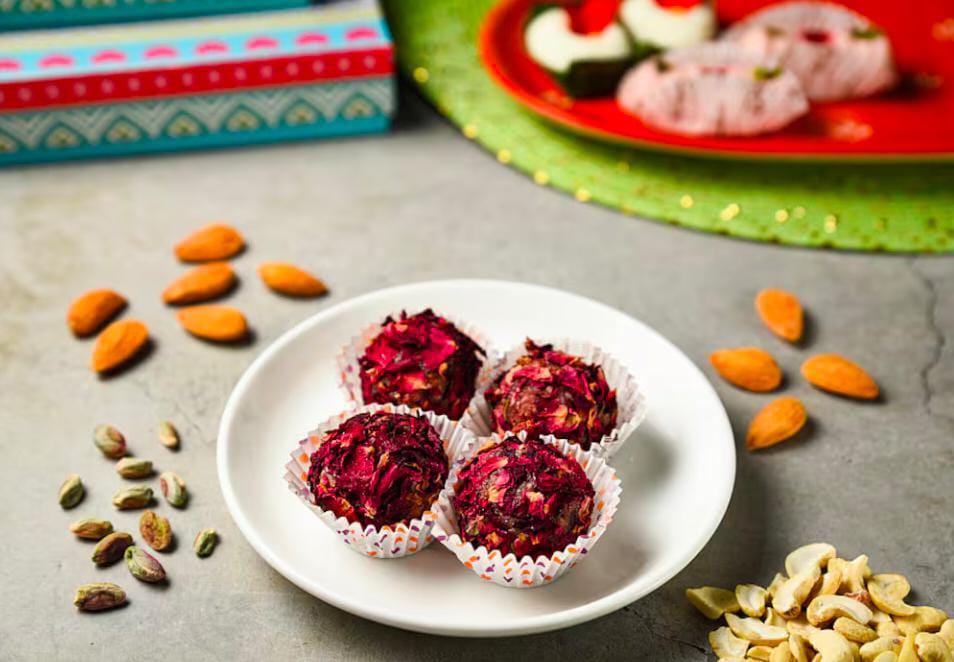 Rose laddoo(10 Pieces)