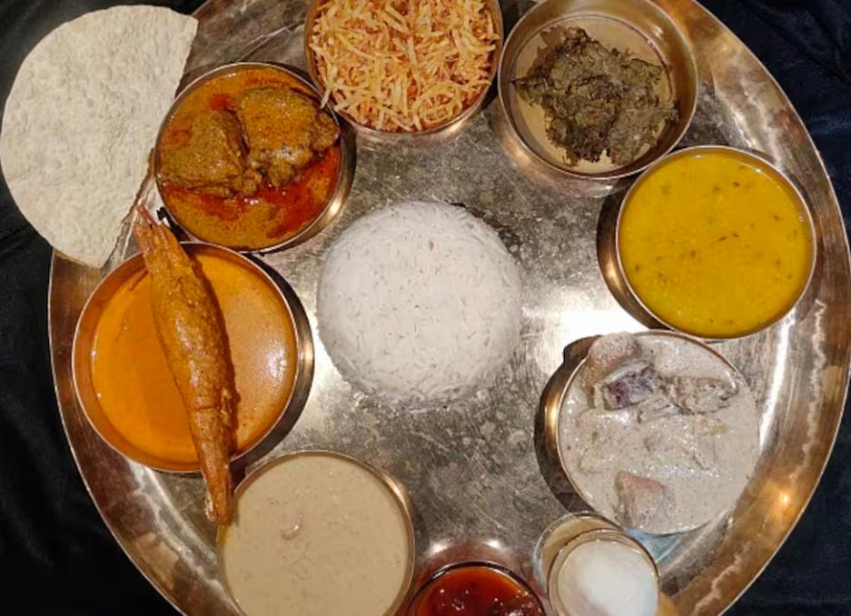 Bhooter Raja Special Gupir Thali