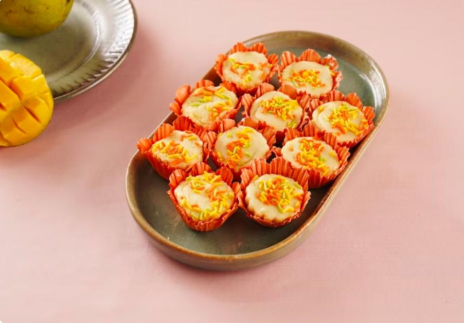 Mango Lava Sandesh(9 Pieces)
