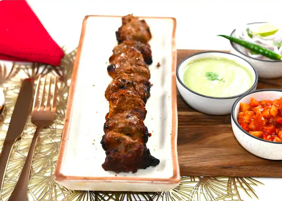 Mutton Boti Kebab(6 Pieces)