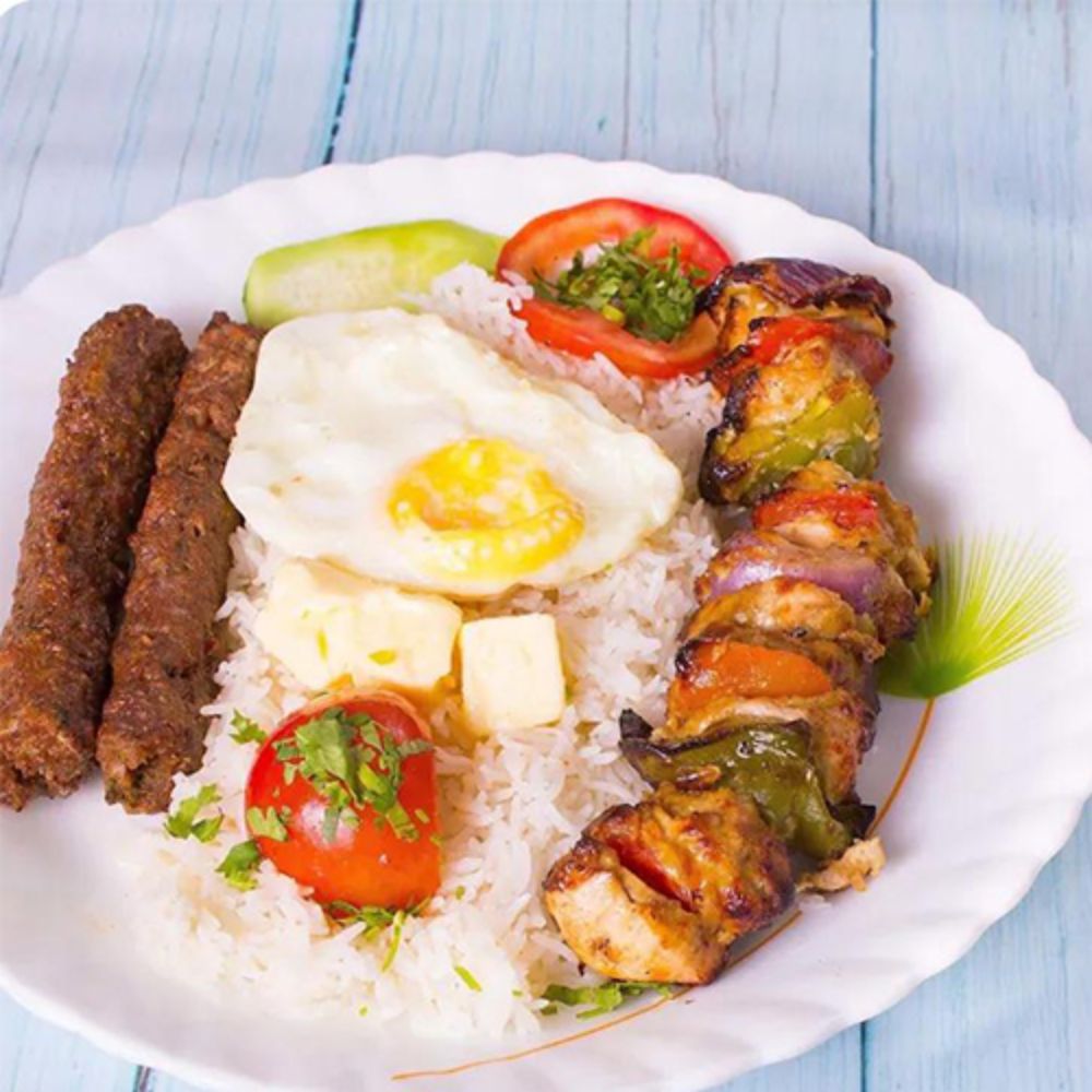Chicken Chelo Kebab