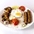 Chicken and Mutton Mixed Chelo Kebab(1 Plate)