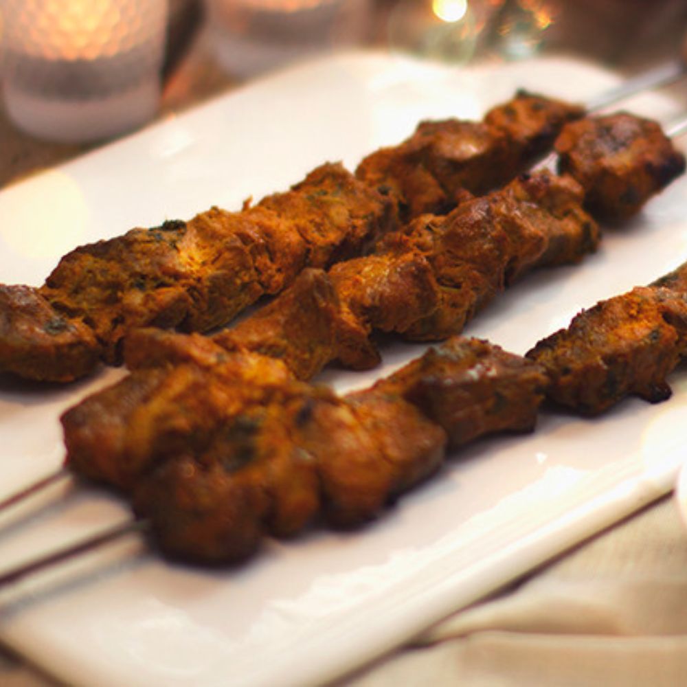 Mutton Boti Kebab ( Half )